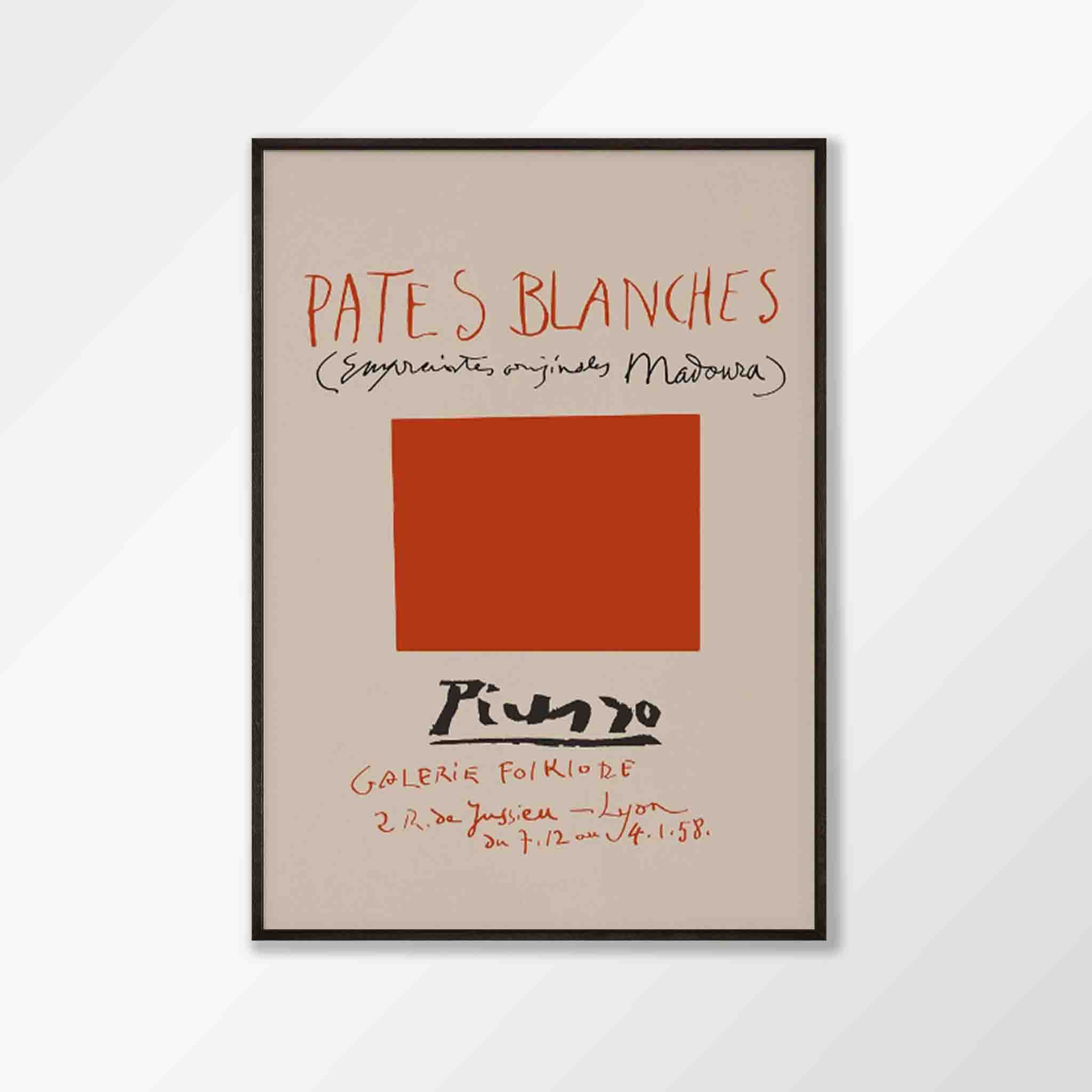 Pates Blanches by Pablo Picasso – atolloprintshop