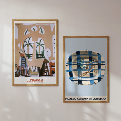 Picasso Keramik Louisiana Exhibition Print