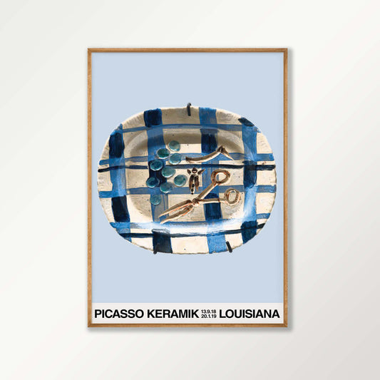 Picasso Keramik Louisiana Exhibition Print