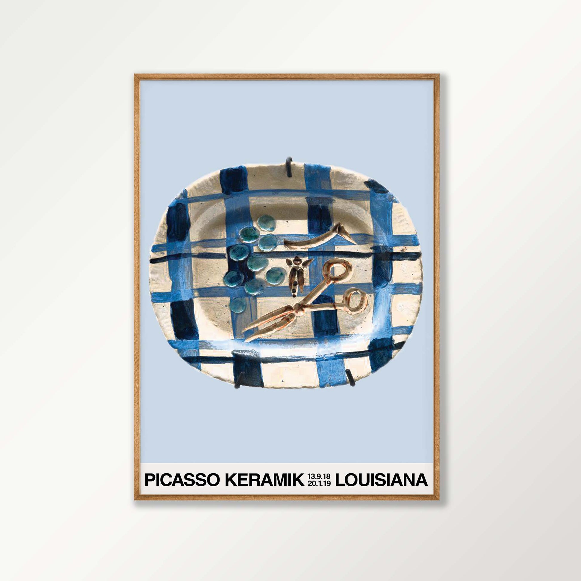 Picasso Keramik Louisiana Exhibition Print atolloprintshop
