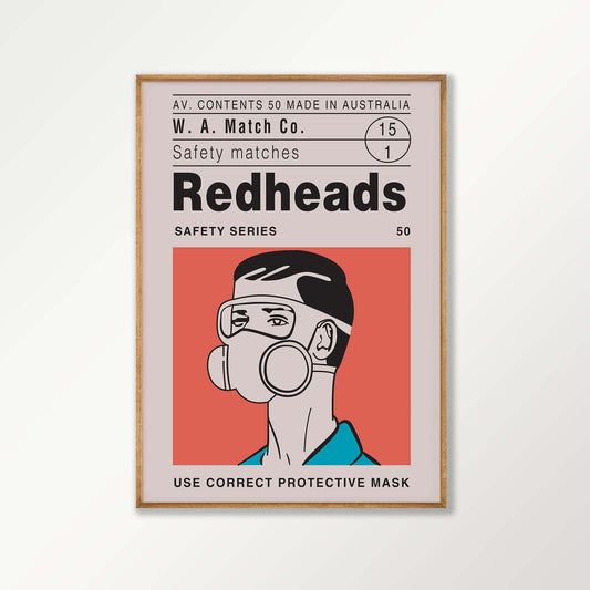 Redheads Matches Poster